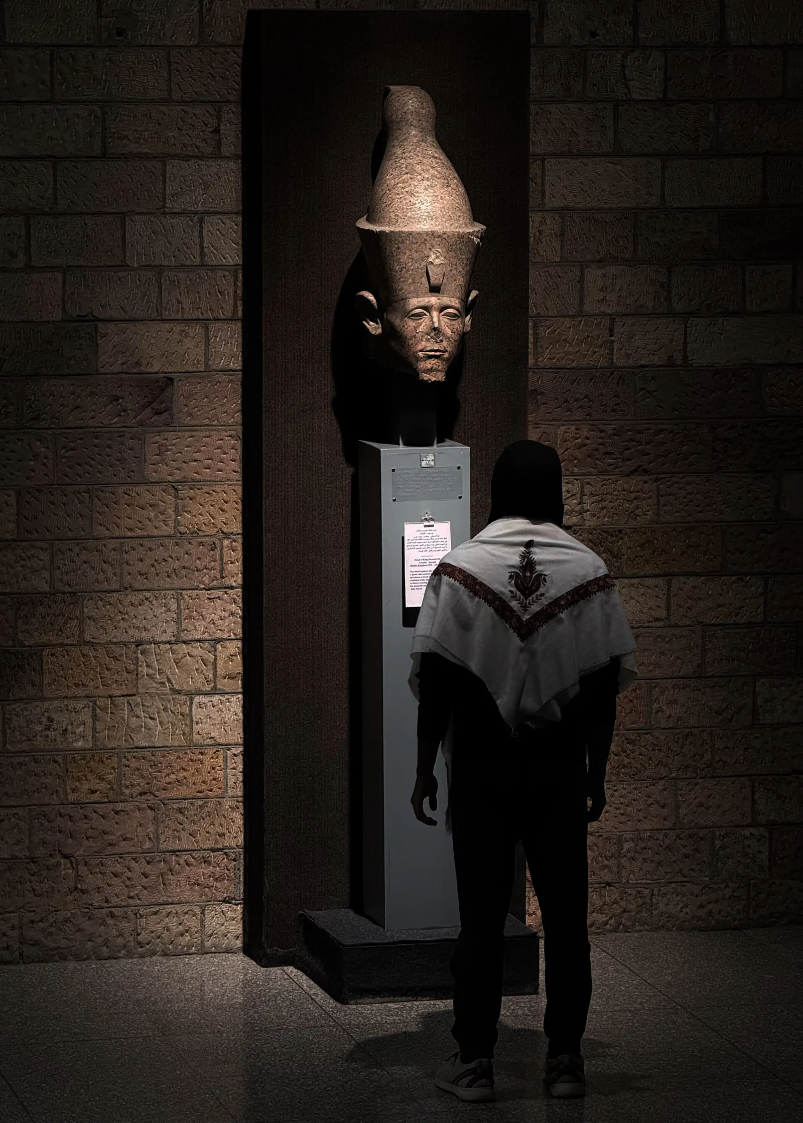 Museum context for comparing writing systems and surfaces
