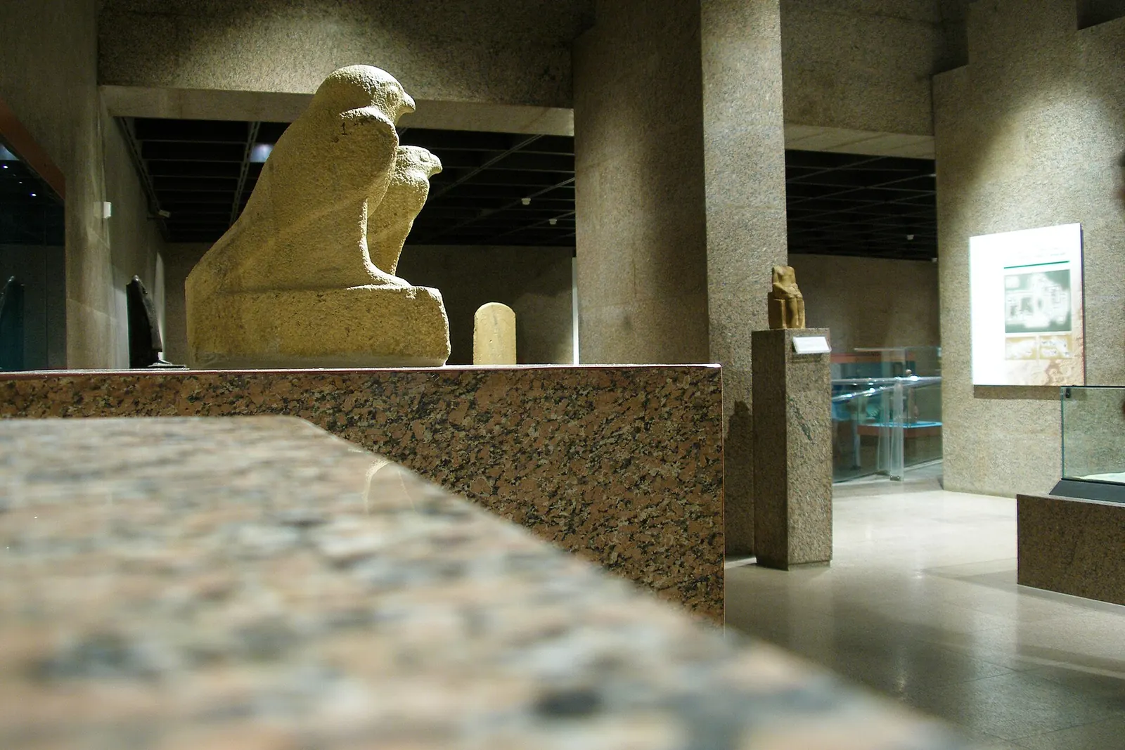Museum context for examining repair and conservation evidence